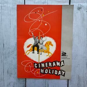 Cinerama Holiday the 2nd Presentation Souvenir Book 1955